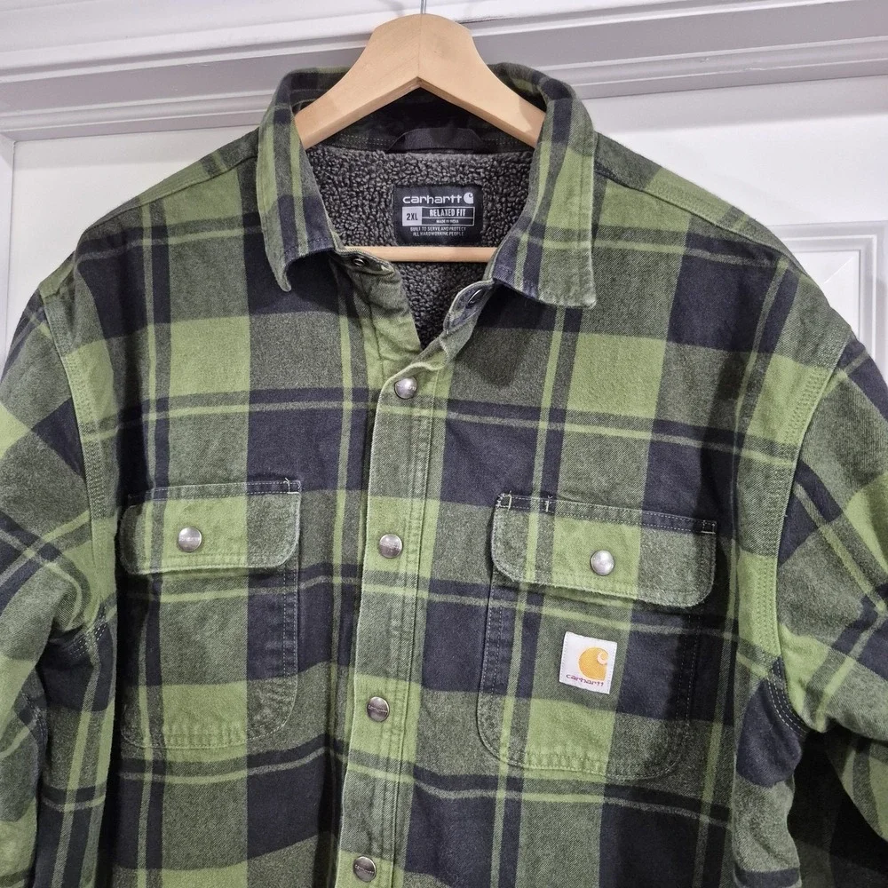 Carhartt flannel shirt